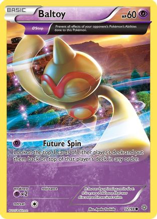 Baltoy (32) (32) 032/98 - Reverse Holofoil XY Ancient Origins - Common