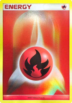 Fire Energy (2007 (2007-2008 League Promo) - Holofoil League & Championship Cards - Promo
