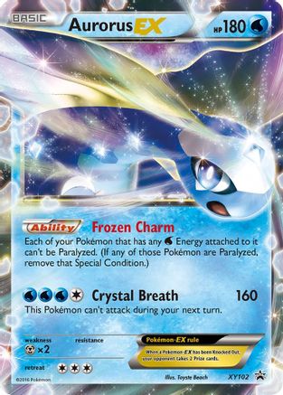 Aurorus EX XY102 - Holofoil XY Promos - Promo