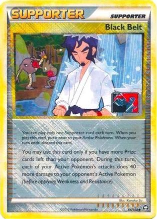 Black Belt (League Promo) 085/102 - Reverse Holofoil League & Championship Cards - Promo