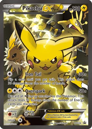 Pikachu EX XY124 - Holofoil XY Promos - Promo