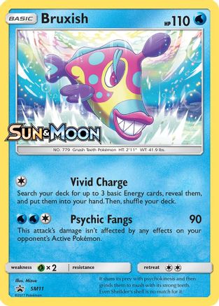 Bruxish (Prerelease) SM11 - Holofoil SM Promos - Promo