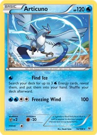 Articuno (XY Roaring Skies) 016/108 - Holofoil Deck Exclusives - Holo Rare