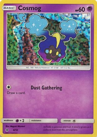 Cosmog 006/12 - Holofoil McDonalds Promos 2017 - Promo