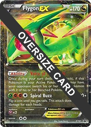 Flygon EX (XY Black Star Promo) XY61 - Holofoil Jumbo Cards - Promo