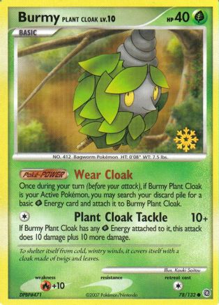 Burmy (Plant Cloak) (Plant Cloak) - 78/132 078/132 Countdown Calendar Promos - Promo