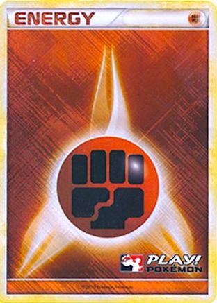 Fighting Energy (2010 Play! Pokemon) (2010 Play! Pokemon) - Holofoil League & Championship Cards - Promo