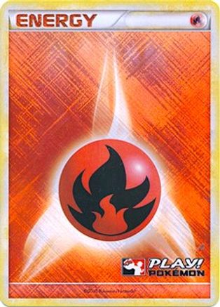 Fire Energy (2010 Play! Pokemon) (2010 Play! Pokemon) - Holofoil League & Championship Cards - Promo