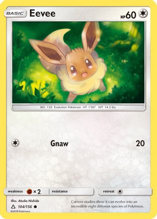 Eevee (104) (104) 104/156 SM Ultra Prism - Common
