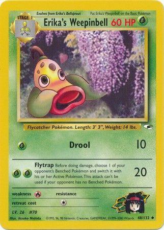 Erika's Weepinbell (48) (48) 048/132 - Unlimited Gym Heroes - Uncommon