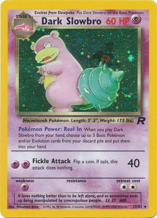 Dark Slowbro (12) (12) 012/82 - Unlimited Holofoil Team Rocket - Holo Rare