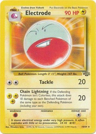 Electrode (18) (18) 018/64 - Unlimited Jungle - Rare