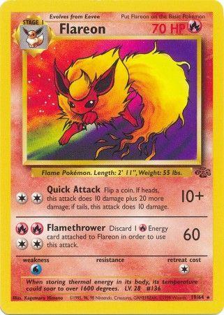 Flareon (19) (19) 019/64 - Unlimited Jungle - Rare