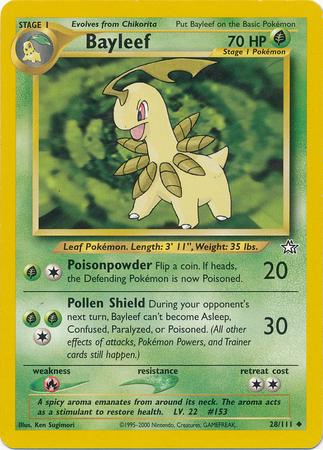 Bayleef (28) (28) 028/111 - Unlimited Neo Genesis - Uncommon