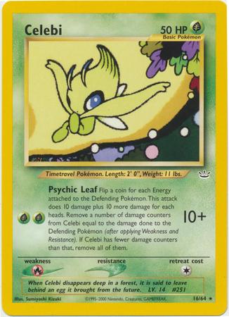 Celebi (16) (16) 016/64 - Unlimited Neo Revelation - Rare