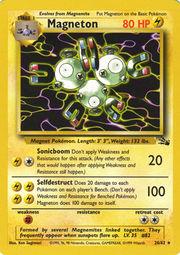 Magneton (11) (11) 011/62 - Unlimited Holofoil Fossil - Holo Rare