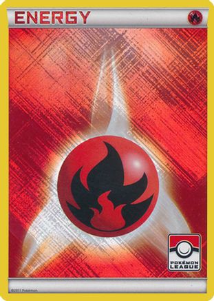 Fire Energy (2011 Pokemon League) (2011 Pokemon League) - Holofoil League & Championship Cards - Promo