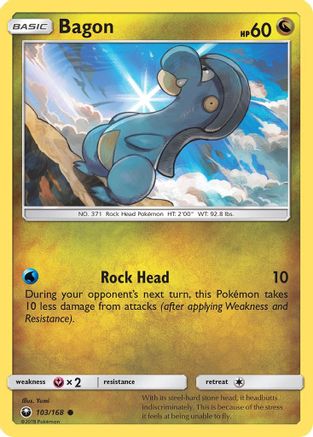 Bagon (103) (103) 103/168 SM Celestial Storm - Common