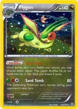 Flygon (Cosmos Holo) 110/160 - Holofoil Blister Exclusives - Promo