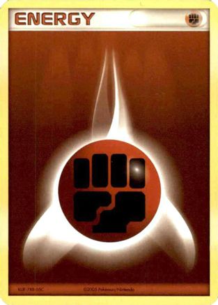 Fighting Energy (2005 Unnumbered) (2005 Unnumbered) League & Championship Cards - Promo