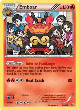 Emboar (Legendary Treasures) 027/113 Deck Exclusives - Rare
