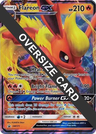 Flareon GX (SM Black Star Promo) SM171 - Holofoil Jumbo Cards - Promo