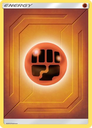 Fighting Energy (2019 Unnumbered) (2019 Unnumbered) - Reverse Holofoil SM Team Up - Common