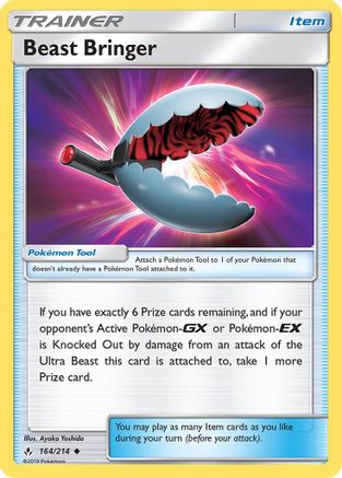 Beast Bringer 164 SM Unbroken Bonds - Uncommon