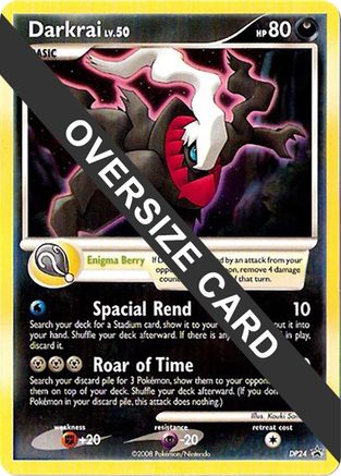 Darkrai (DP Black Star Promos) DP24 - Holofoil Jumbo Cards - Promo
