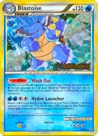 Blastoise (Prerelease) 013/95 - Holofoil HGSS Promos - Promo