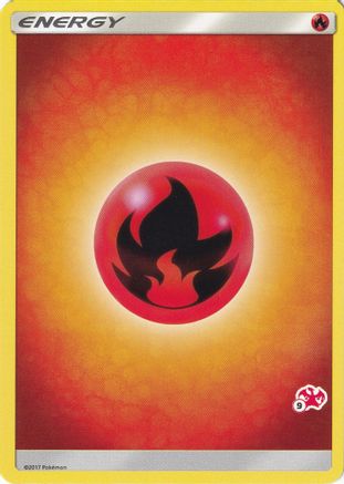 Fire Energy (#9 Charizard Stamped) (#9 Charizard Stamped) Battle Academy - Promo
