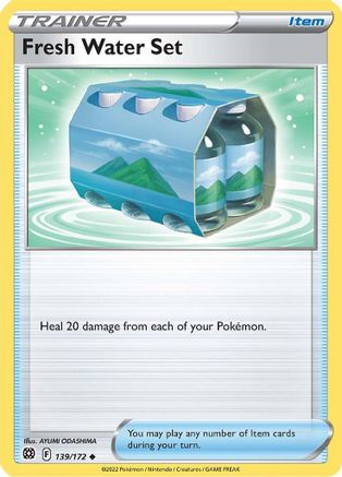 Fresh Water Set 139/172 - Reverse Holofoil SWSH09 Brilliant Stars - Uncommon