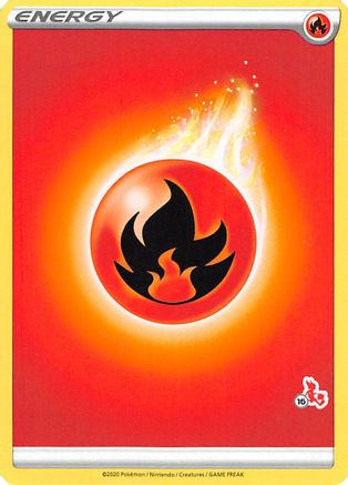 Fire Energy (#16 Cinderace Stamped) (#16 Cinderace Stamped) Battle Academy 2022 - Promo