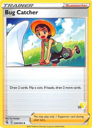 Bug Catcher (#26 Pikachu Stamped) 226/264 Battle Academy 2022 - Promo