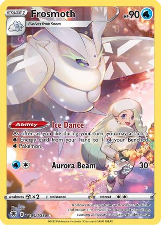 Frosmoth TG04/TG30 - Holofoil SWSH10 Astral Radiance Trainer Gallery - Ultra Rare