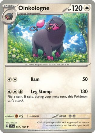 Oinkologne 157/198 SV01 Scarlet & Violet Base Set - Uncommon