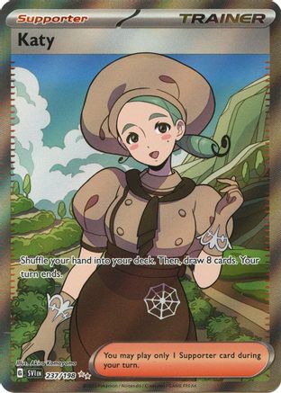 Katy 237/198 - Holofoil SV01 Scarlet & Violet Base Set - Ultra Rare