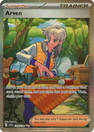 Arven 249/198 - Holofoil SV01 Scarlet & Violet Base Set - Special Illustration Rare