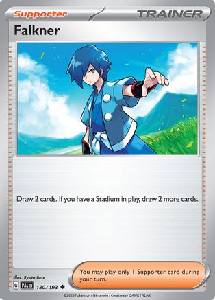 Falkner 180/193 SV02 Paldea Evolved - Uncommon