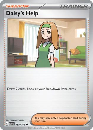 Daisy's Help 158/165 SV Scarlet & Violet 151 - Uncommon