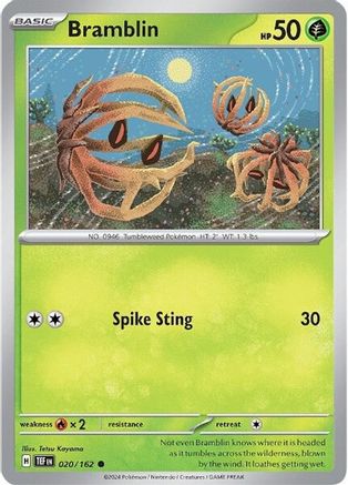 Bramblin 020/162 SV05 Temporal Forces - Common