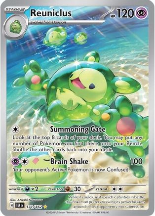 Reuniclus 171/162 - Holofoil SV05 Temporal Forces - Illustration Rare