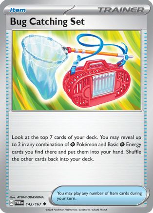 Bug Catching Set 143/167 SV06 Twilight Masquerade - Uncommon