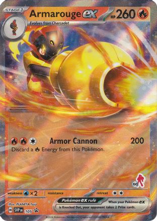 Armarouge ex (Armarouge 60) 105 - Holofoil Battle Academy 2024 - Holo Rare