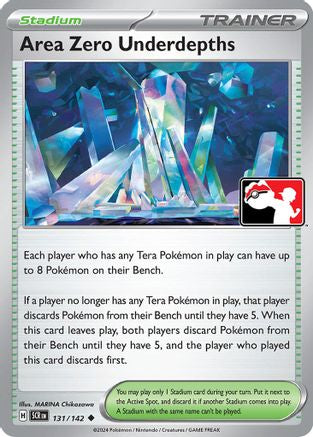 Area Zero Underdepths 131/142 Prize Pack Series Cards - Uncommon