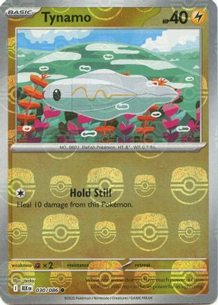 Tynamo (Master Ball Pattern) 030/086 - Holofoil SV Black Bolt - Common