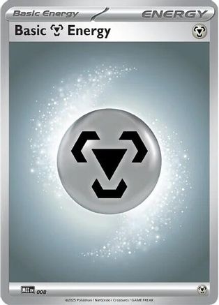 Basic Metal Energy 008 MEE Mega Evolution Energies - Common