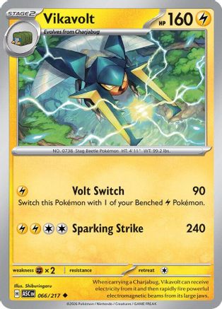 Vikavolt 066/217 ME Ascended Heroes - Uncommon