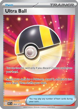 Ultra Ball 264/217 - Holofoil ME Ascended Heroes - Ultra Rare
