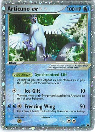 Articuno ex (EX Collector's Window Tins) 032/40 - Holofoil Nintendo Promos - Promo